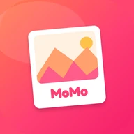 모모앨범 앱 아이콘